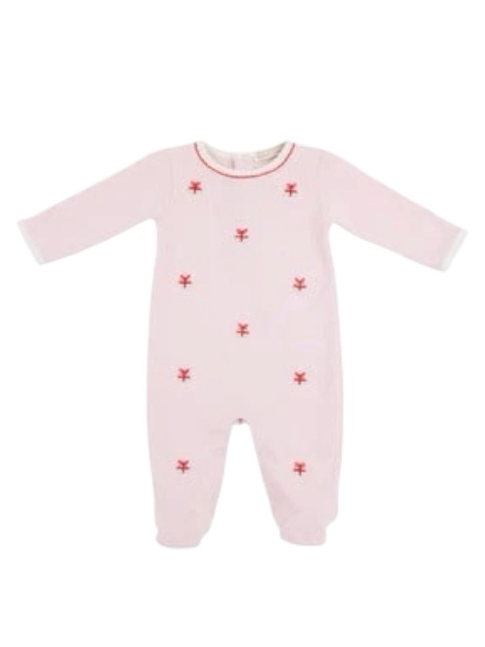 The Beaufort Bonnet Company Rock Me Romper with PresentEmbroidery size 0-3